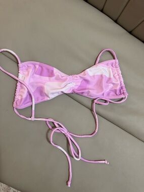 Boutine LA Pink Camouflage Bikini Top